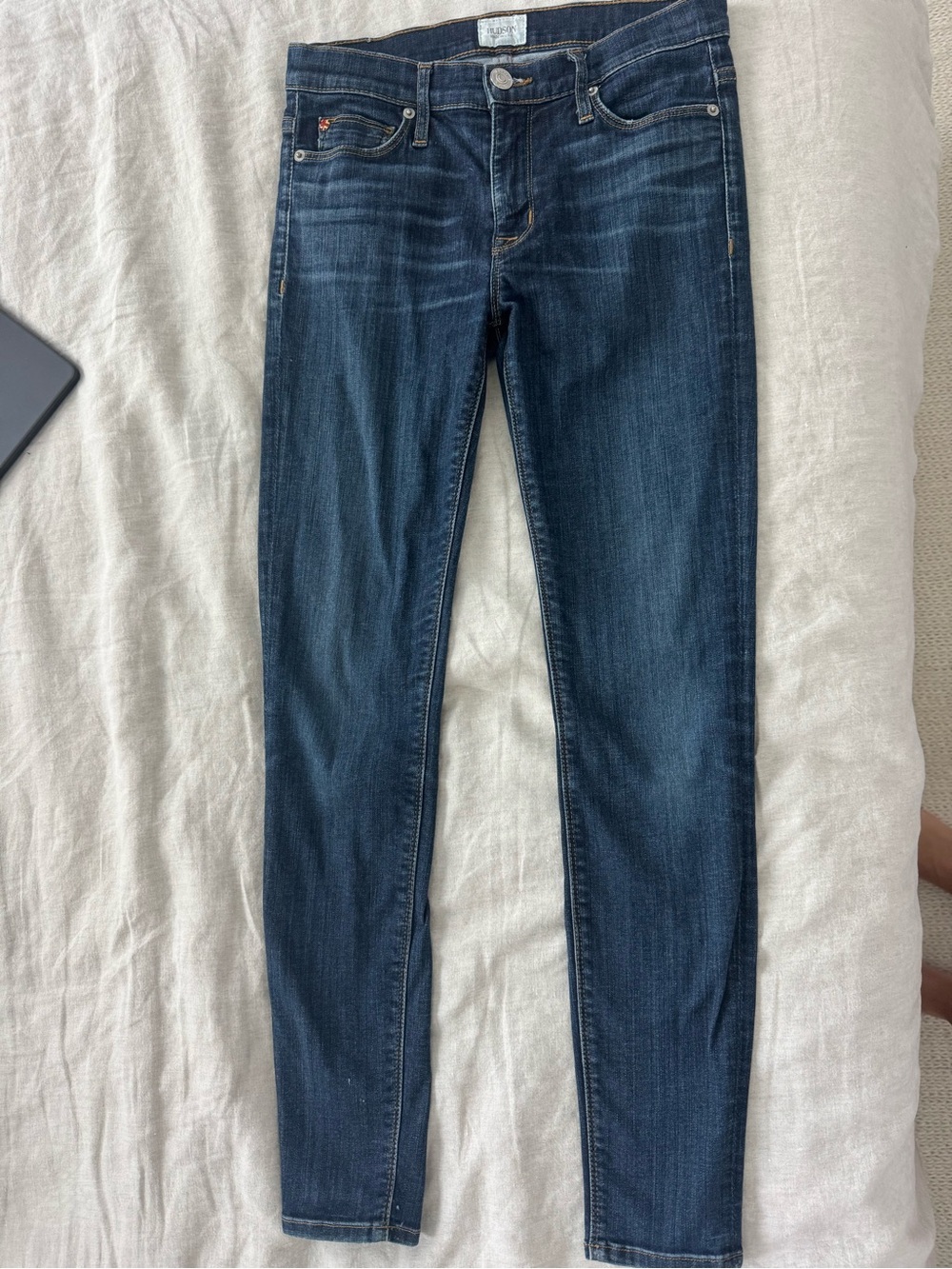 Hudson Jeans Women's Indigo Skinny Stretch Denim